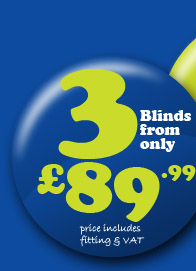 3 blinds from £89